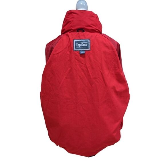 Vintage Top Gear x Toyota Starter Jacket Size L Stowaway Hood - Picture 10 of 14